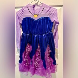 🖤 Disney Ursula Costume Dress – Size 5/6 🐙